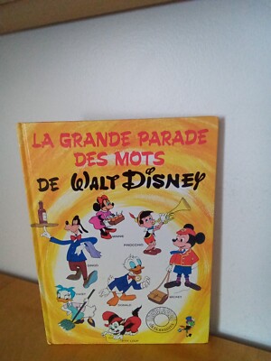 LA GRANDE PARADE DES MOTS DE WALT DISNEY-HELENE FATOU-HC-1980-DEUX COQS D'OR