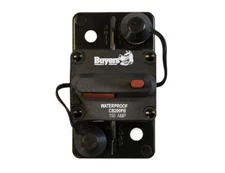 Buyers Products CB151PB, 150 Amp Circuit Breaker w/ Manual Push-to-Trip Reset