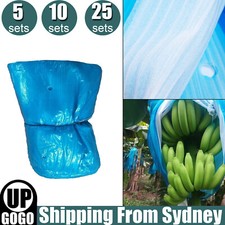 UP 25X Banana Bunch Bags Cover Plant Fruit Protection Ripening Anti-freezing Bag