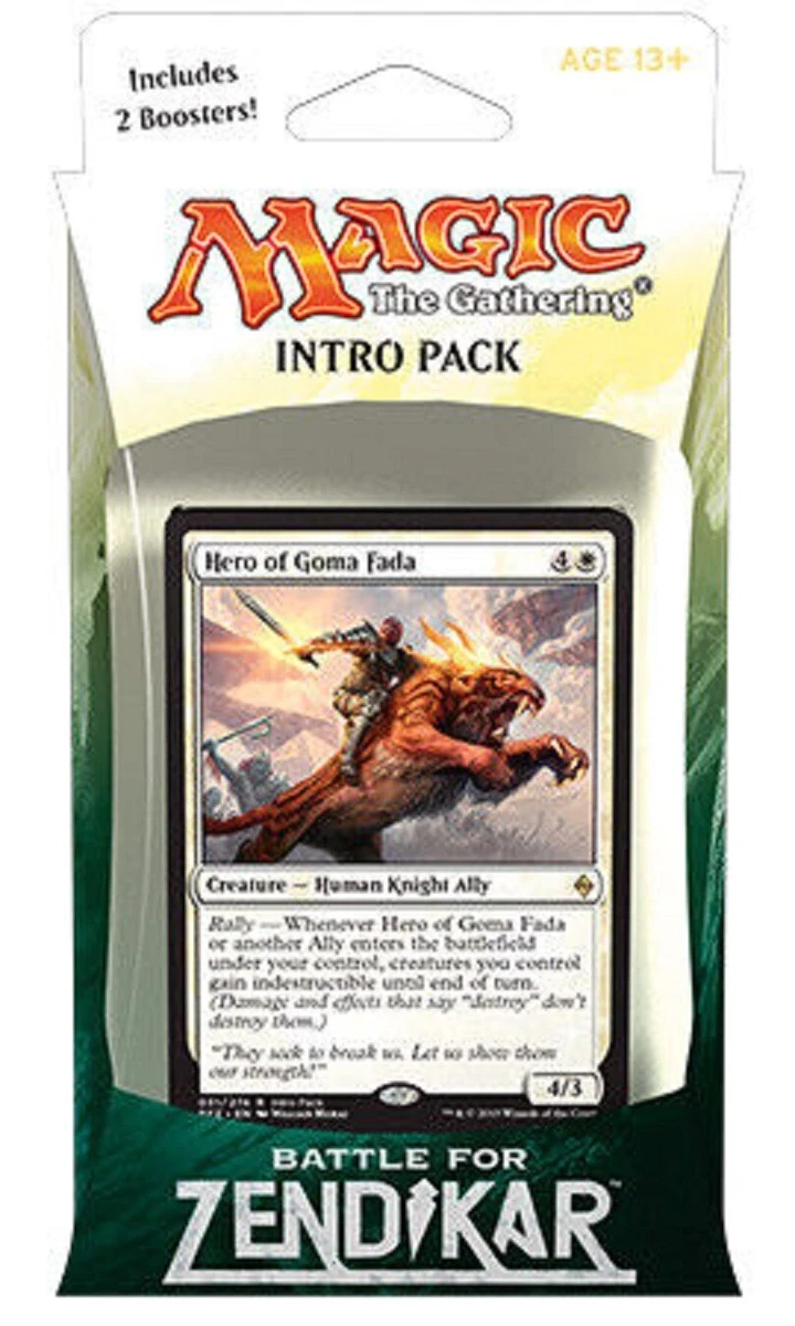 Magic: The Gathering Battle for Zendikar Sealed Collectible Card