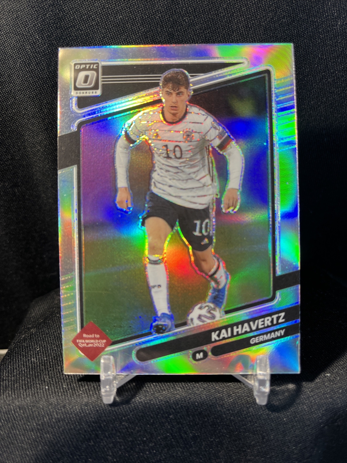Kai Havertz 2021-22 Panini Donruss Optic Road to Qatar Silver Prizm #67