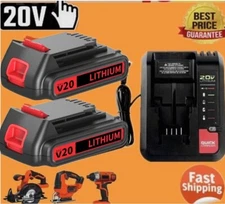 Replacement for Black and Decker 20V Lithium MAX Battery 20 Volt Li-Ion LBXR20 