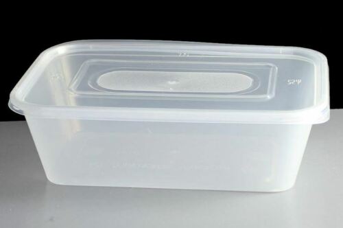 Meal Prep Food Containers Plastic Takeaway Microwave Storage Freezer Box 1000ml - Picture 1 of 1