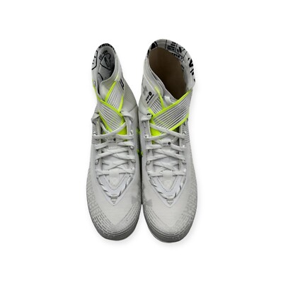 Mens Under Armour Highlight MC Football Cleats White/Silver  display picture 3