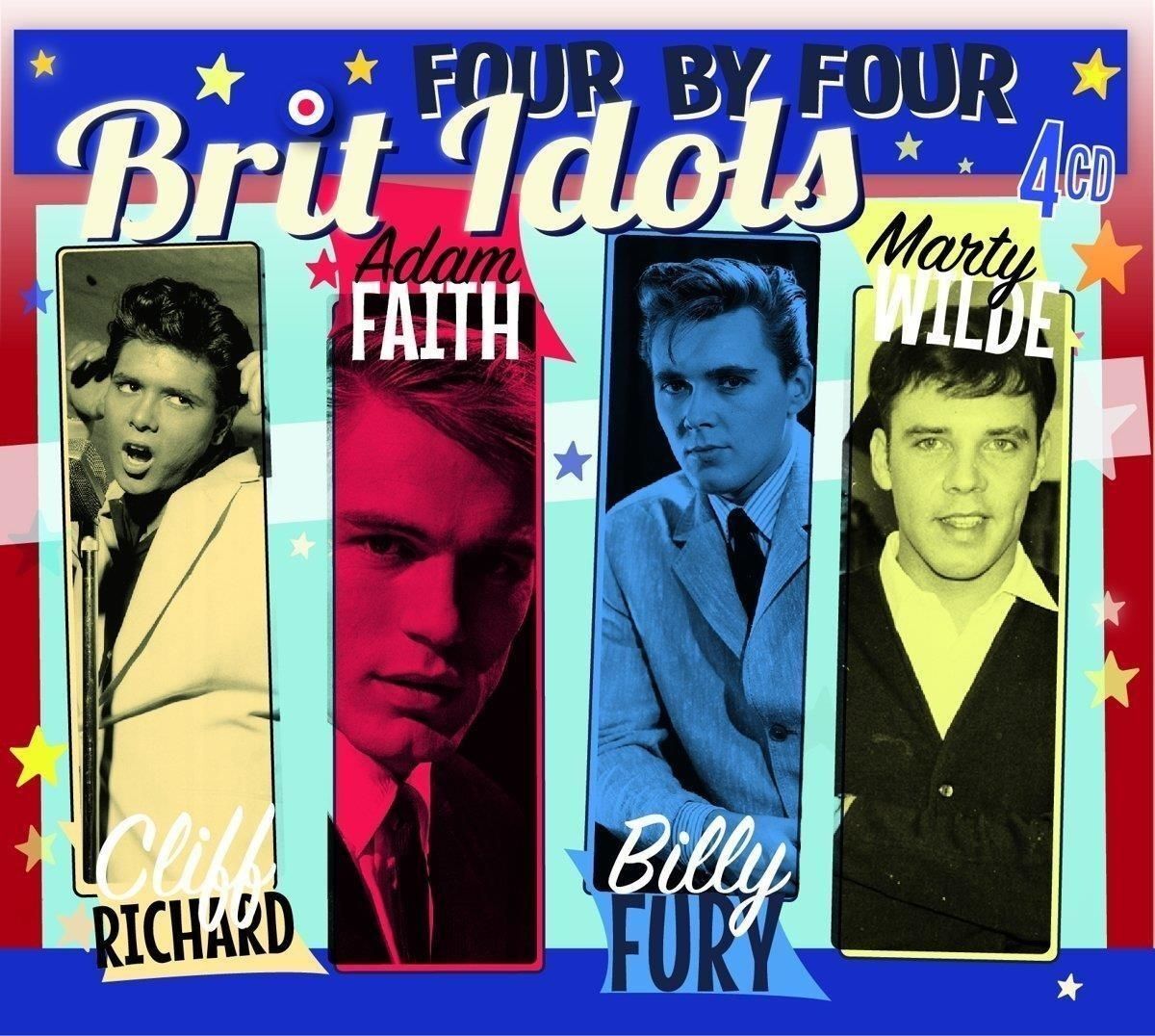 Audio Cd Nuovo - Four By Four: Brit Idols / Various (4 Cd)  - One Louder