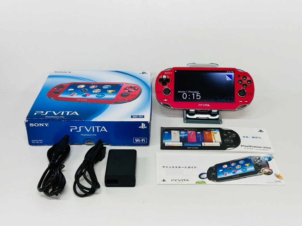 Nintendo Switch PlayStation vita PCH-1000 SONY PlayStation PS Vita PCH-1000 Crystal Black with Box | eBay