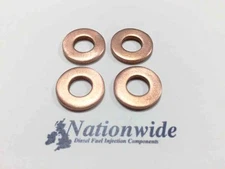 Volvo S40 II 1.6D Common Rail Diesel Injector Washers/Seals x 4 