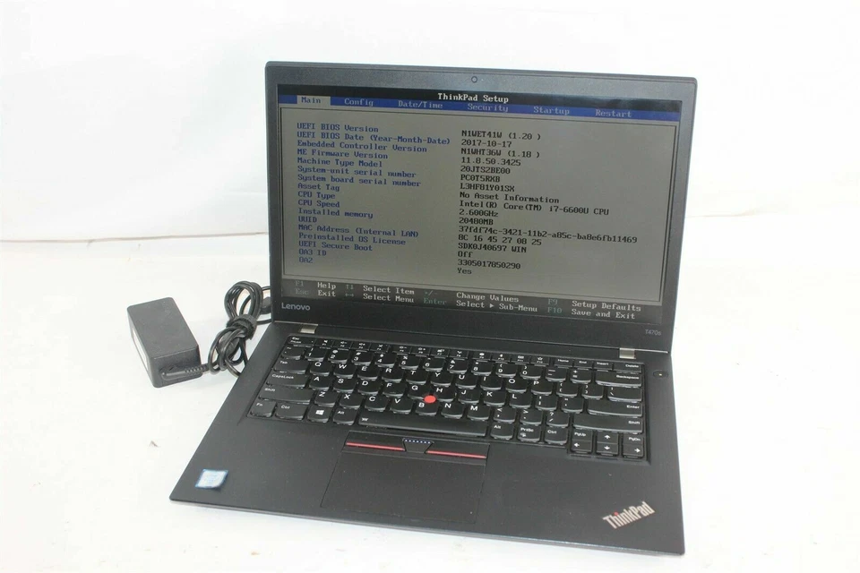 ThinkPad T470s i7 16GB DDR4 256GB SSD 1920x1080 Win 11 Office  2021 - Image 2 of 4