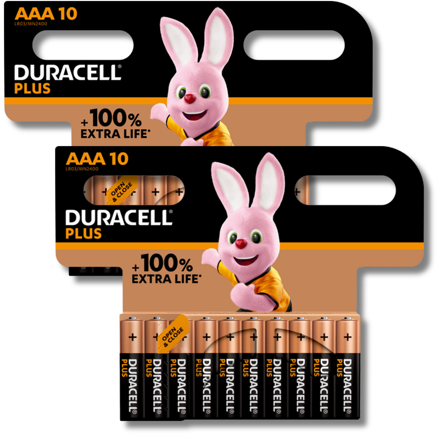 120 x Duracell AAA Plus Power +100% Alkaline Batteries LR03, MN2400 Long Expiry - Image 6