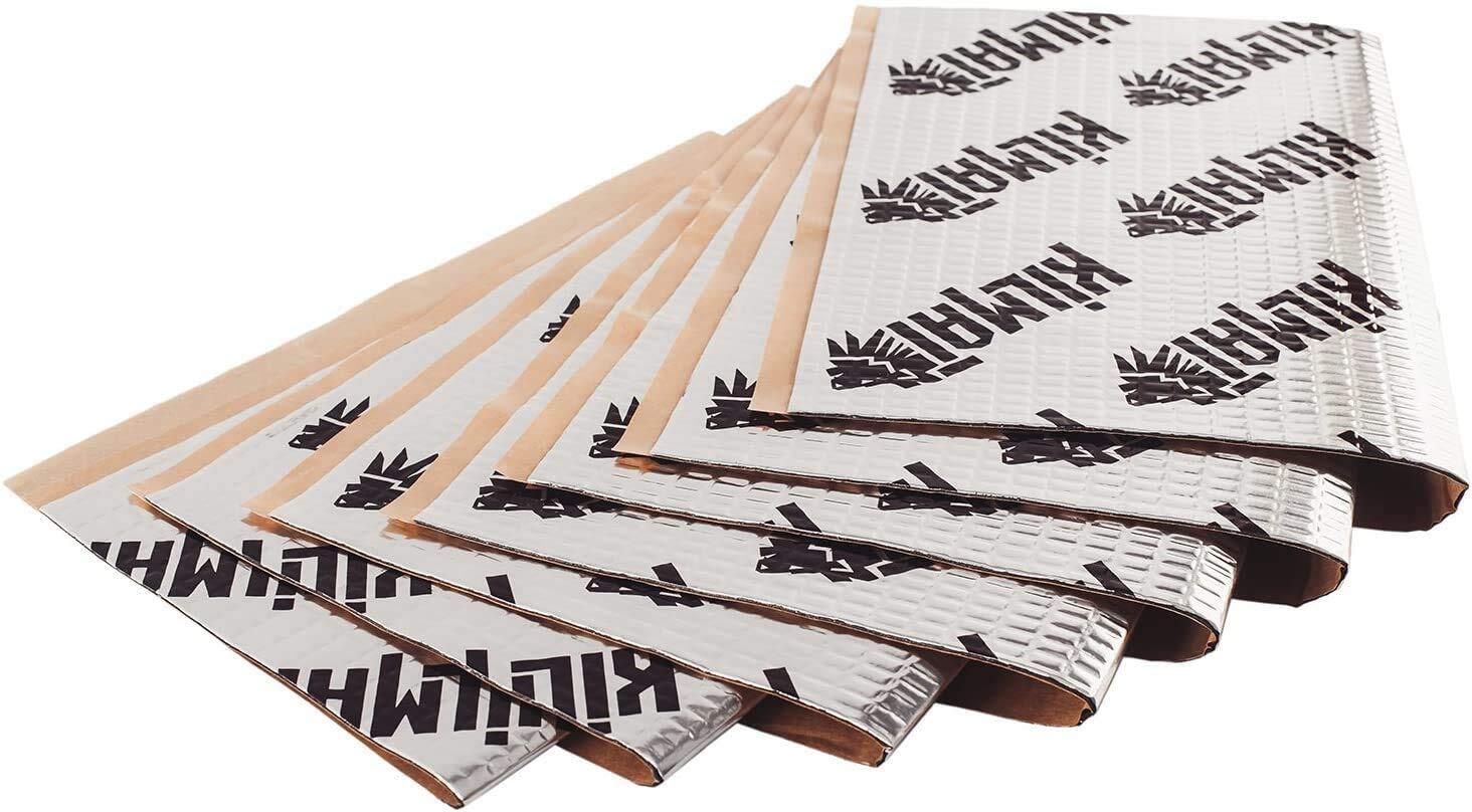 	KILMAT 50 mil 25 sqft Car Sound Deadening Mat Butyl Automotive Sound Deadener	