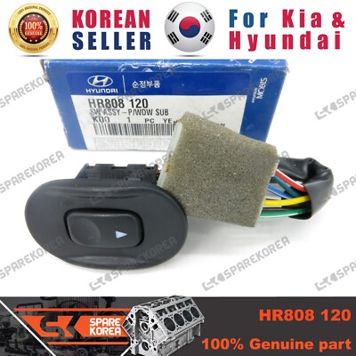 Genuine/OEM HR808120 SW ASSY-P/WDW SUB for Hyundai Galloper