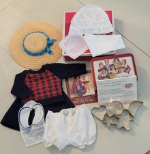 Vintage 13-Piece Lot American Girl, Pleasant Company Doll Clothes Accessories
