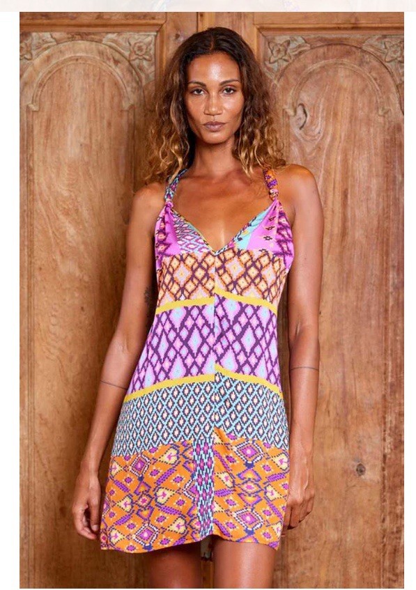 bias cut plus size dress Rainbow Jo Sunny Hibiscus V-Neck Dress, 106X- 349TY disco rave outfit Edwardian cotton dress - The ASOS DESIGN Curve Size:Age 6/7
