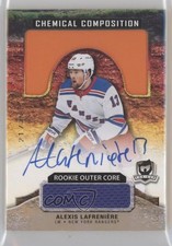 2020-21 Upper Deck The Cup Outer Core Jersey 21/35 Alexis Lafreniere Auto 0xh3