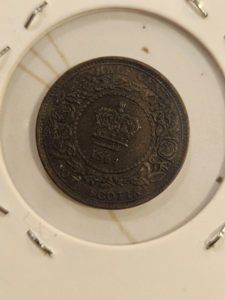 1861 Nova Scotia Penny - Image 2 of 3