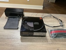 Sony CD Player AC D-50, VERY RARE, 1st PORT. CD PLAYER EVER. Great Shape See Vid