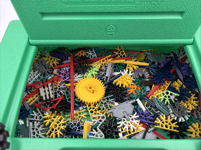 kix　他の方の購入はしないで下さい。 Vintage K'NEX Green Box Hard Carrying Case with Knex 1990s Used | eBay