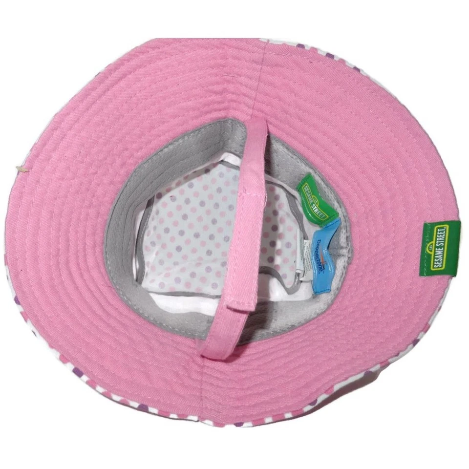 Sesame Street ABBY CADABBY SOMBRERO Cubo Sol Lunares Verano Nuevo Talla Única Foto 4 de 4