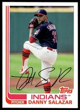 2017 Topps Archives Danny Salazar Cleveland Indians #111