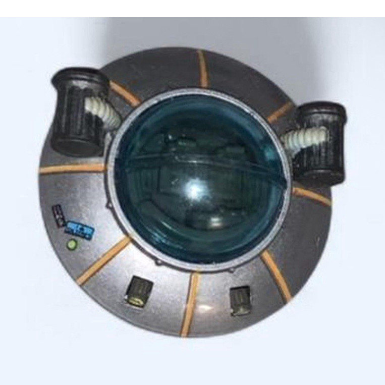 Rick and Morty Round Portal-Themed Toy/Collectible Gadget Gray/Black 2019