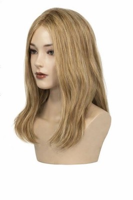 NEW IMAGE CLUB WOMEN 100% Remy Human Hair Wig CELINE #L12-20 Hazel Brown 14'' NWT