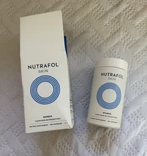 NUTRAFOL SKIN Women Clear Skin Nutraceutical Dietary Supplement 120 Capsules NEW