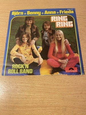 7'' BJÖRN + BENNY + ANNA + FRIEDA (ABBA) * Ring Ring / Rock `n Roll Band (MINT-)