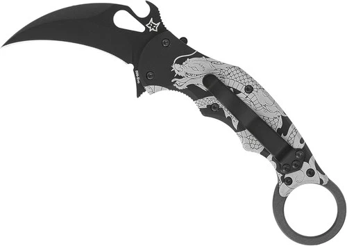Fox Knives FX-599 ALB-1 Karambit Folding Knife N690Co Emerson Wave EDC - NIB