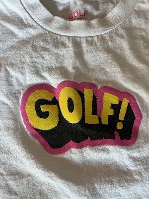 Tyler The Creator Golf Wang Wham T Shirt Size Small White Cotton Logo