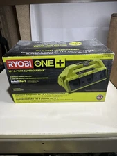Ryobi ONE+ 18V 6-Port Dual Chemistry IntelliPort Supercharger +USB Port NEW