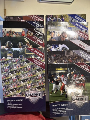#ad Kenny Simpson’s Gun T an RPO System: Playbooks Etc. 12 Book Set Football $195.00