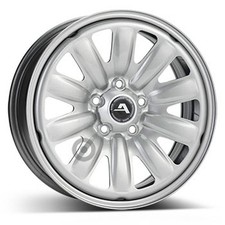 Stahlfelgen KFZ ALCAR STEEL 16" 6.5J 5x114.3 ET 40 66 SUPERPOLISH