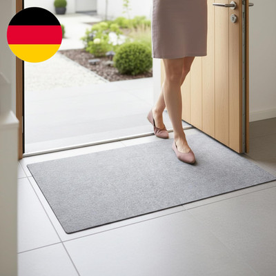 Cocofy Fußmatte Dünn 2 Mm Extra Flach 60X90 Cm, Schmutzfangmatte Dünn Innen, Dün