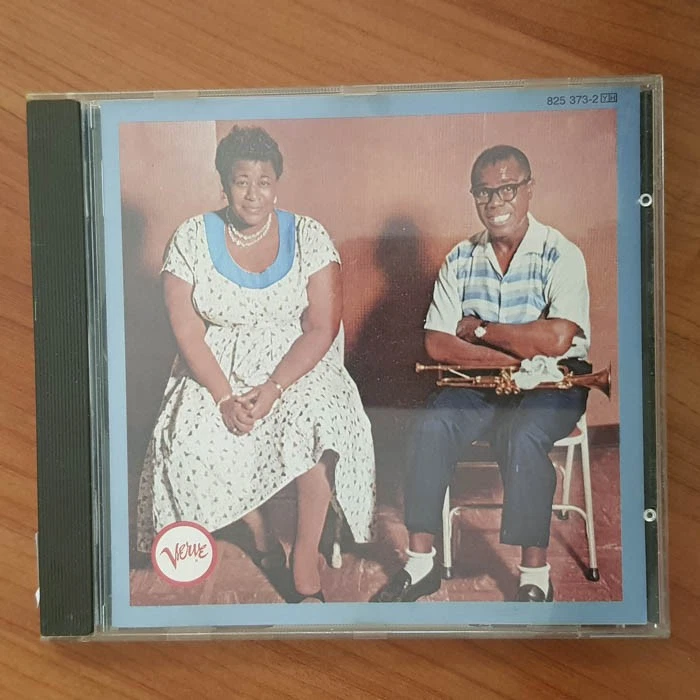 ELLA FITZGERALD & LOUIS ARMSTRONG ella and louis FULL SILVER POLYGRAM VG+/EX - Bild 1 von 4