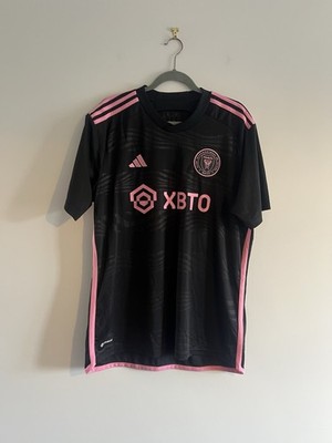 Adidas Inter Miami CF 2023/24 Black & Pink Away Trikot Messi 10 Herren Größe XL
