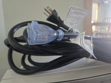 25ft Outdoor 12 AWG Heavy Duty Extension Cord Power NEMA 5-20P NEMA 5-20R