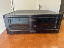 Vintage Onkyo Integra M-504 Stereo Power Amplifier -Dual VU Meters-Fully Tested