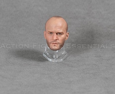 Custom Jason Statham Kopf Skulptur 1/6 Hot Toys Scale Expendables Kurbel