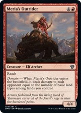 2022 Magic: The Gathering: DMU - Merias Outrider (#138, C, Lightly Played)