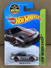 Hot Wheels Porsche 911 GT3 RS Rare ZAMAC Finish