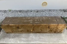 Former Japanese army original 12.7mm fixed machine gun box WWⅡ military IJA IJN