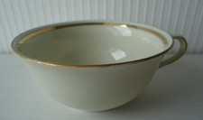 Heinrich Winterling Marktleuthen Porzellan Teetasse - Elfenbein mit Goldrand