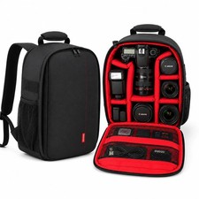Camera Backpack Shoulder Bag Waterproof Case ...