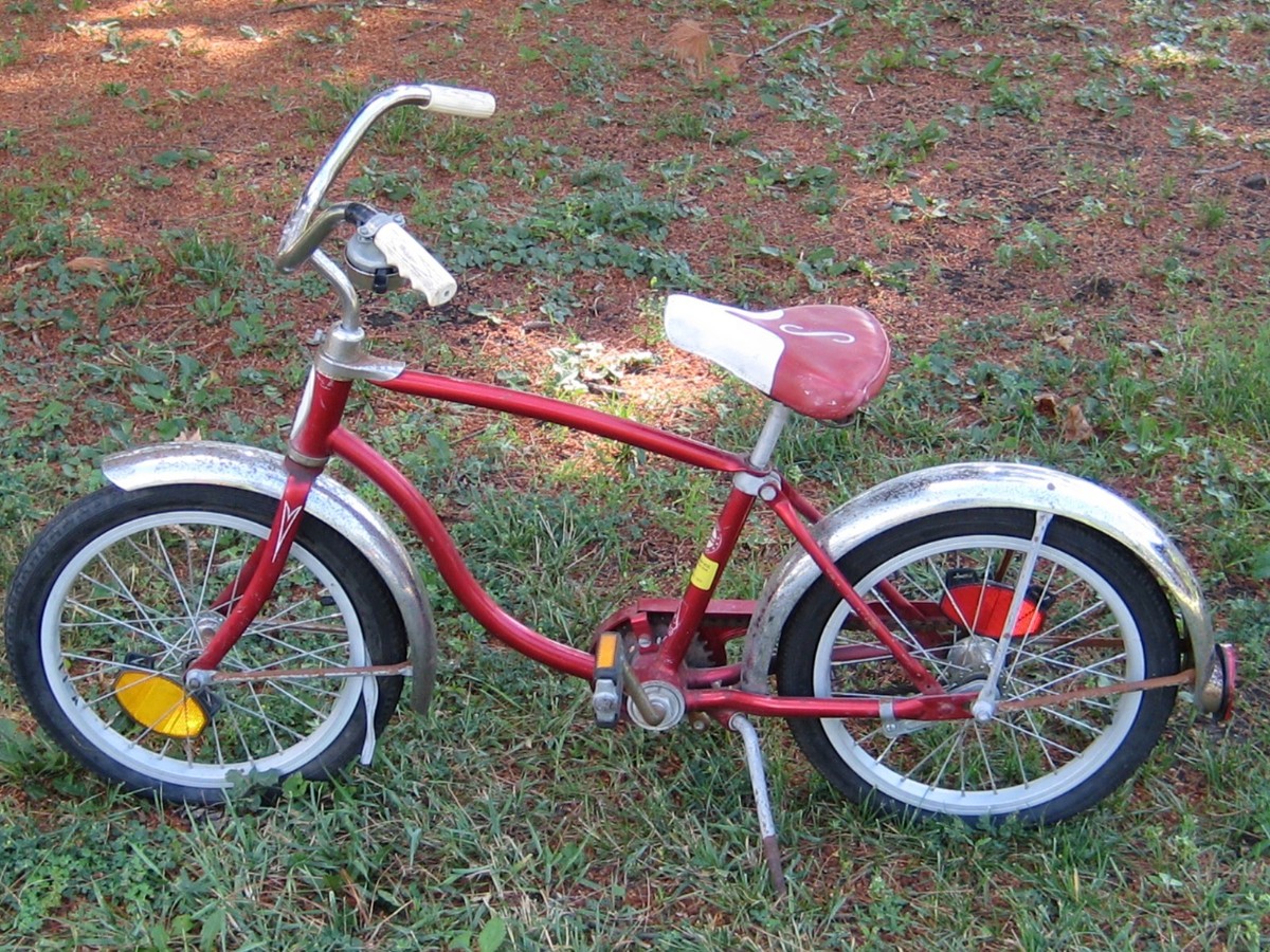 Vintage Schwinn Red Pixie Kids Bike Bicycle Original needs