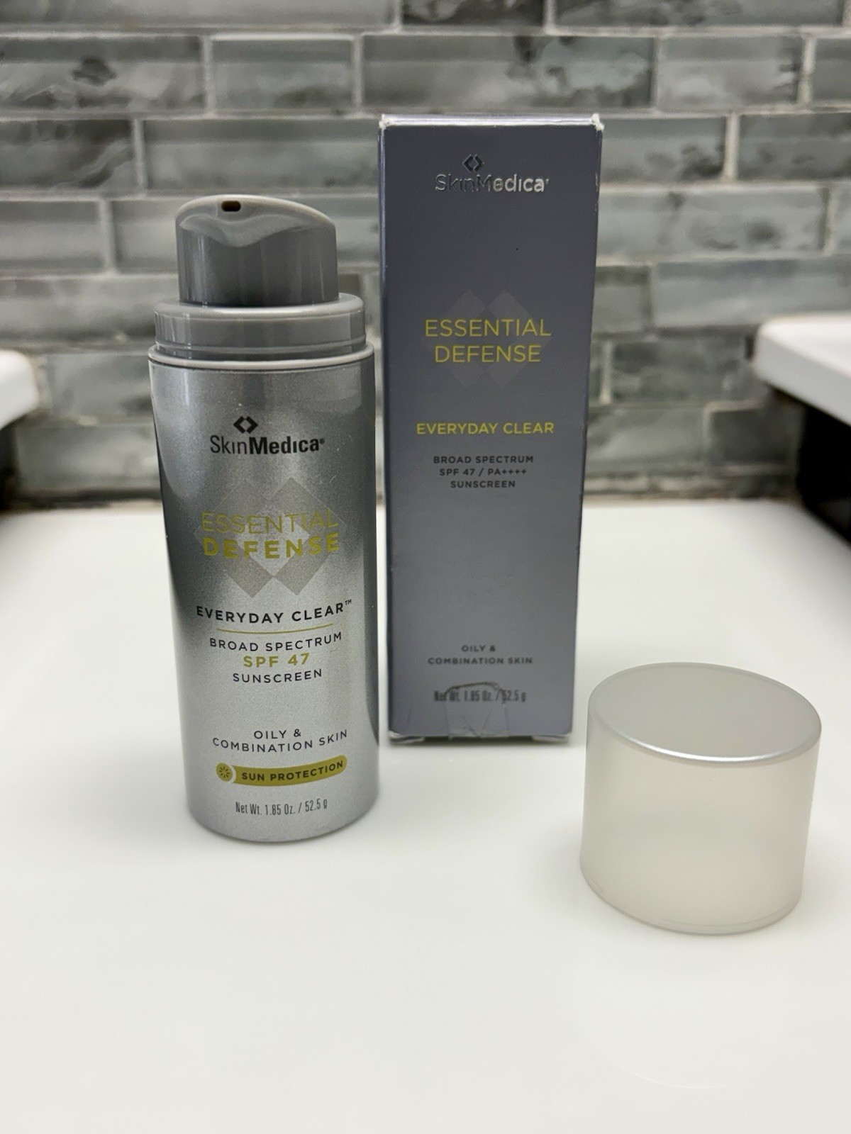 SKINMEDICA Essential Defense Broad Spectrum SPF 47 Sunscreen. 1.85 Oz. Exp. 9/26 thumbnail 3