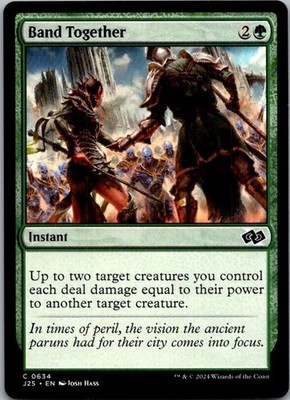 Band Together 634 Common Foundations Jumpstart Magic: The Gathering Near Mint