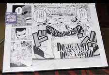 One Piece Doflamingo Sugar Vergo Poster B4 Size Official Bandai Character Art