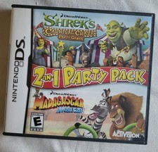 Nintendo DS Game Shreks Carnival Craze/ Madagascar Kart