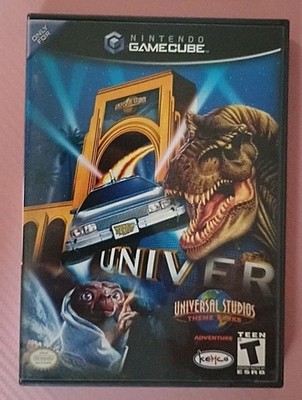 Nintendo Gamecube Universal Studios: Theme Park Adventure Game w/ Manual & Case