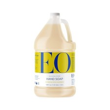 EO Lemon and Eucalyptus Liquid Hand Soap 128 Oz Organic Aromatherapy Cleanser 0.56 per fl oz
